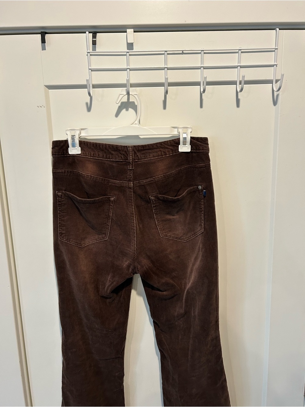 Pilcro Low-Rise Corduroy Flare Jean - Picture 13 of 13